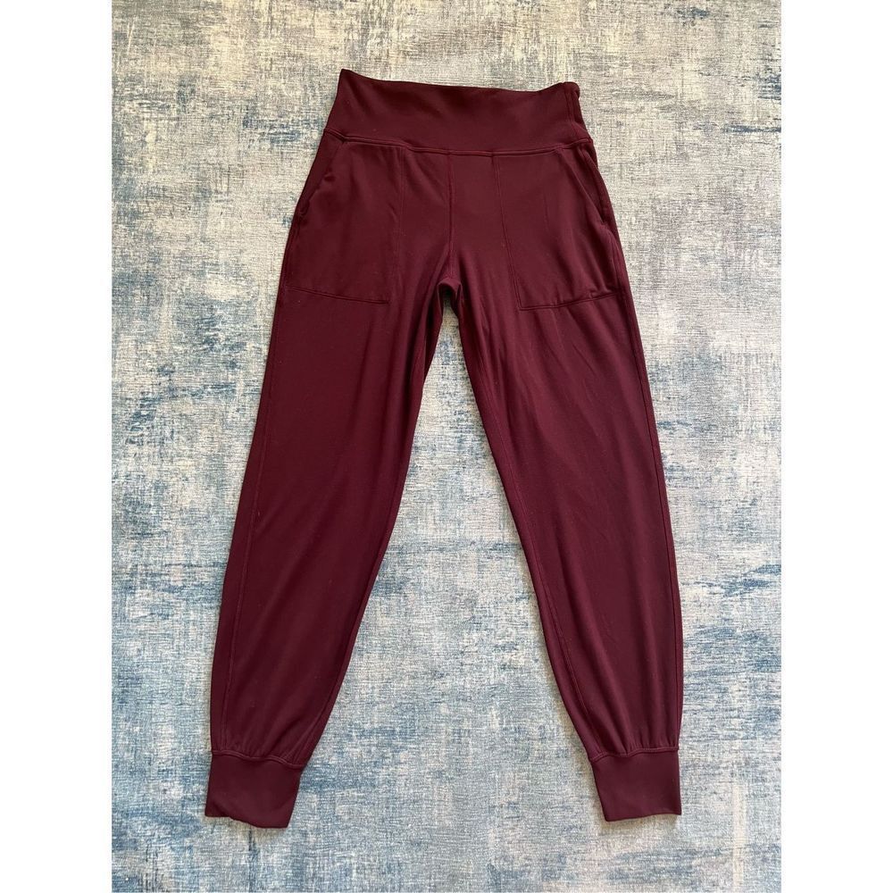 Lululemon Burgundy Cassis Align Joggers 28" Size 6